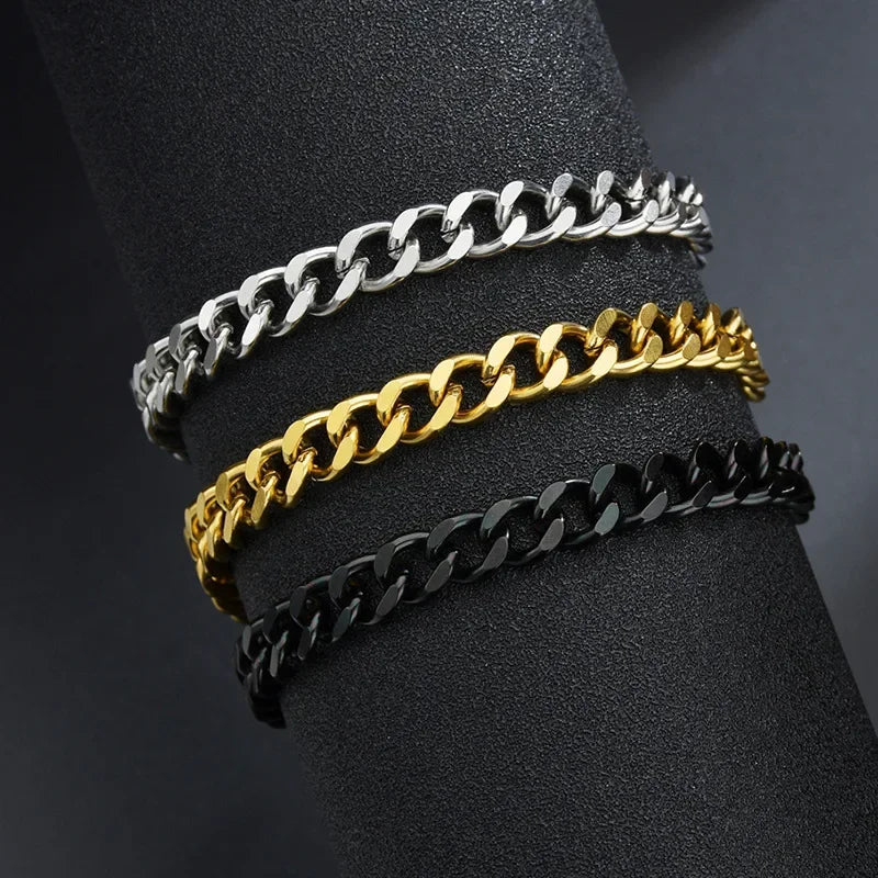 Steel bracelet