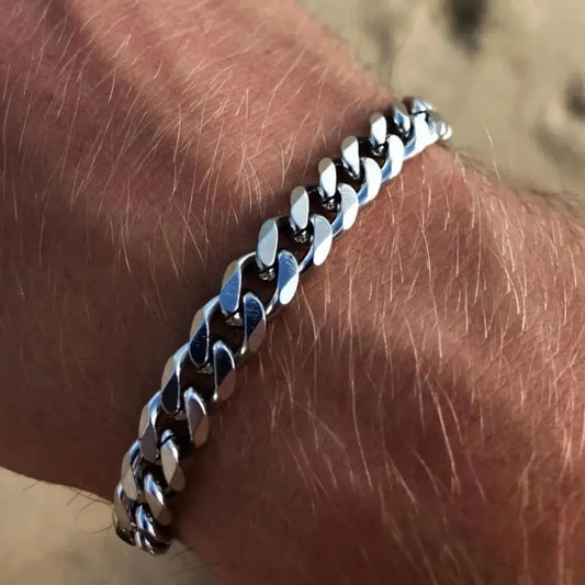 Steel bracelet